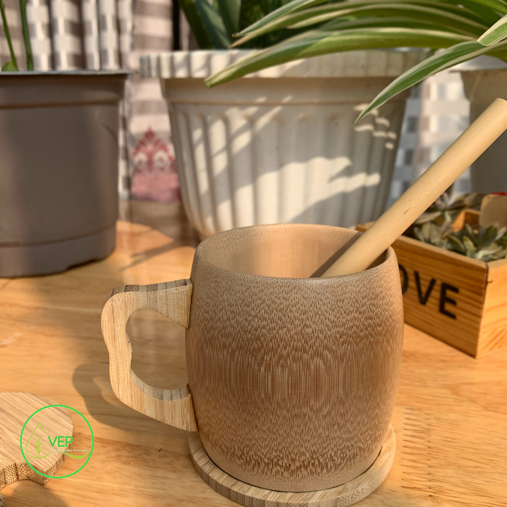 Natural Bamboo Cups - HALIGREEN VIETNAM made in Vietnam